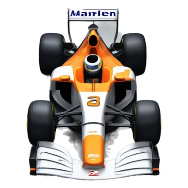 mclaren 2024 f1 car sticker