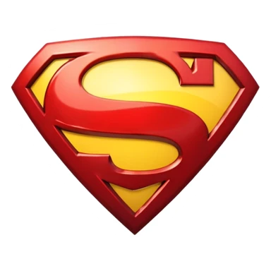 superman symbol sticker