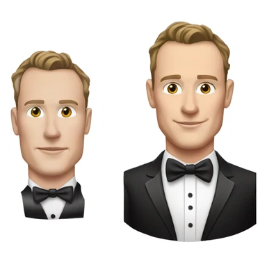 Jonathan Toews in black tuxedo; pink picture frame sticker