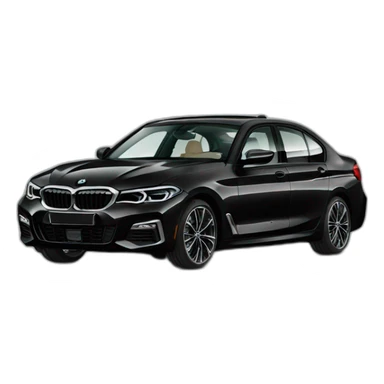 BMW G20 black sticker