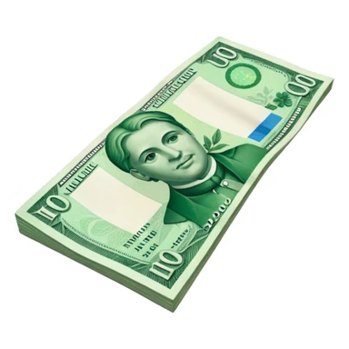 Swiss franc banknote sticker