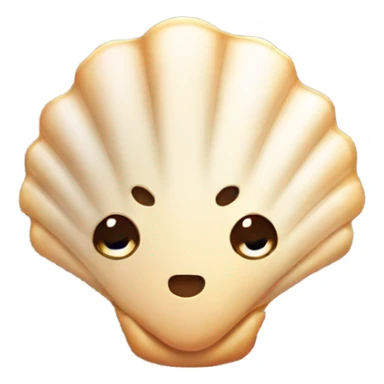 beachy seashell sorta vibes emoiji  sticker