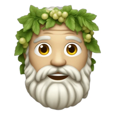 dionysus greek god sticker