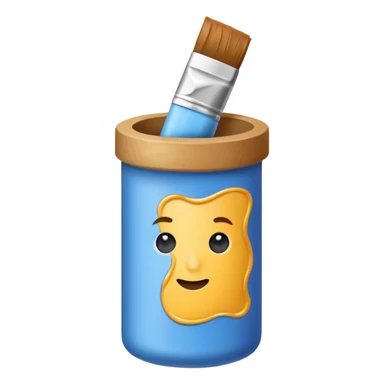 artist paint tube  sticker