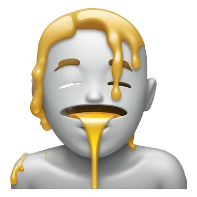 Throwing up honey  sticker