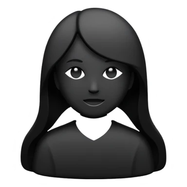 user silhouette icon 3D sticker