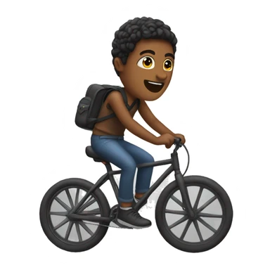 Me on a bike sticker