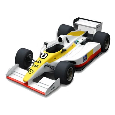 senna f1 car sticker
