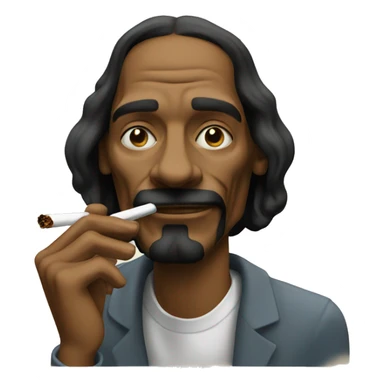 Snoop dog smoking  sticker