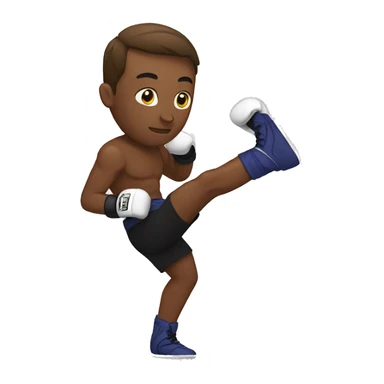 kickboxing sticker