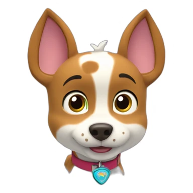 Sky in Paw patrol sticker