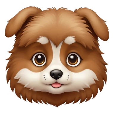 A very cute puppy sticker