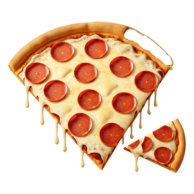 pizza one piece sticker