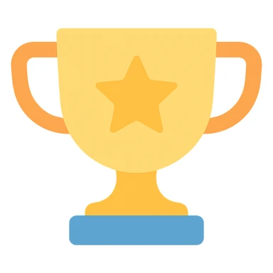 champion's trophy cup sticker