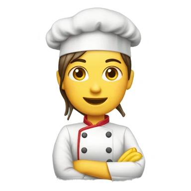 Burguer in WhatsApp women chef sticker