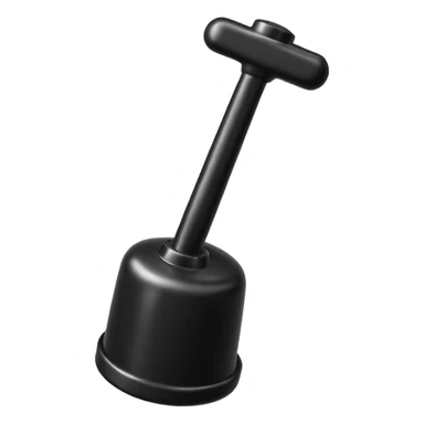 Black Plunger  sticker
