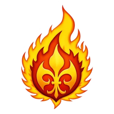 burning legion symbol sticker