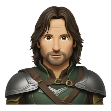 strider aragorn sticker