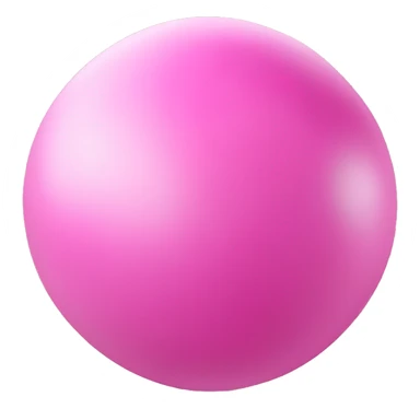 pilates ball pink  sticker