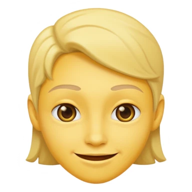 Yellow face smirking and secret whisper sticker