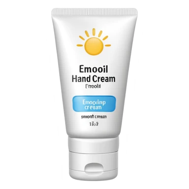 hand cream sticker