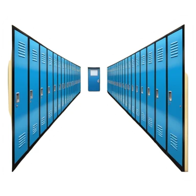 high school hallway sticker