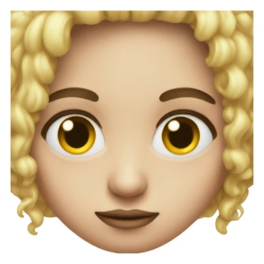 Creepy person side eye sticker