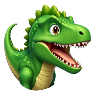dinasour laughing sticker