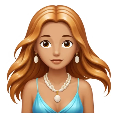 mujer del mar sticker