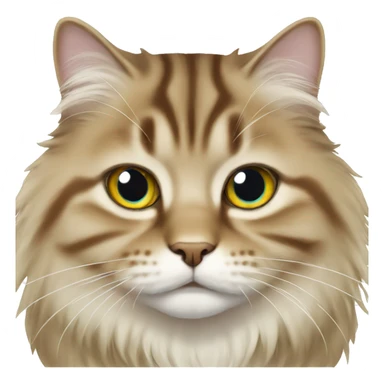 Siberian cat sticker