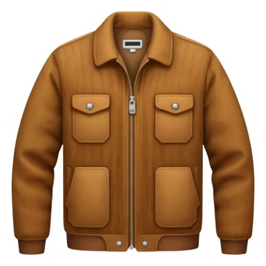 Corduroy textured jacket ridges sticker