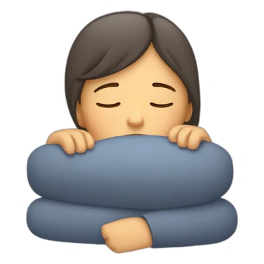 sleepy-woman sticker