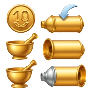 icons for paid subscriptions at different levels with the number 1 sticker