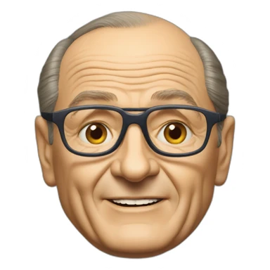 Jacques chirac sticker