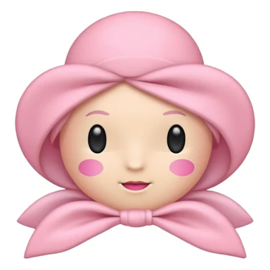 Quiero un lazo de color rosa pastel  sticker