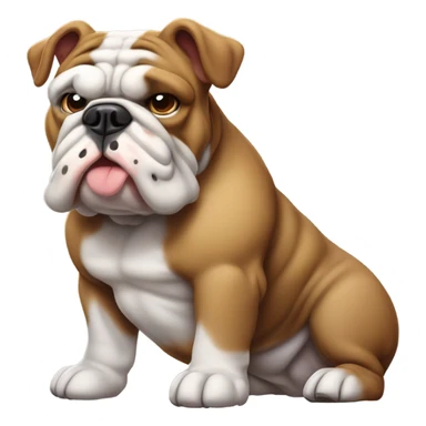school with a bulldog mascot sticker