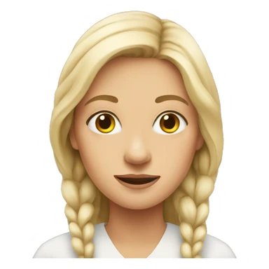 Nordic woman  sticker