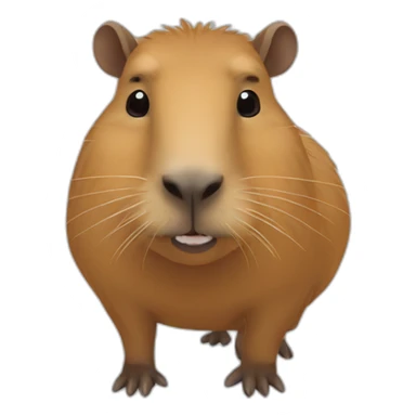 capybara little sticker
