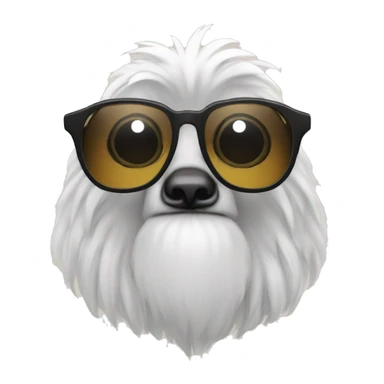 Lémurien avec lunettes de soleil sticker