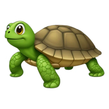 L’outres sur tortue sticker