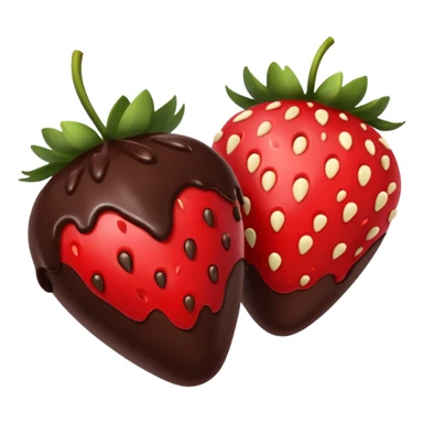 Chocolate dipped strawberries  sticker