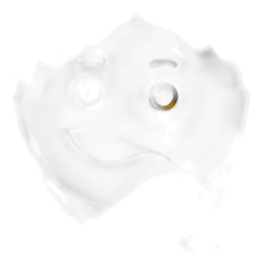 hugger a M letter sticker