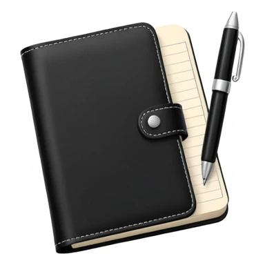 calendar Mini pocket planner with pen sticker