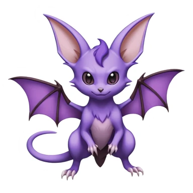 Noivern-Noibat-Delcatty-Espeon-Rattata-Pokémon  sticker