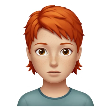 lol red headed sticker