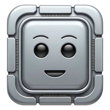 realistic CPU for PC sticker