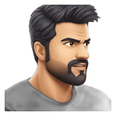 Ram Charan RRR sticker