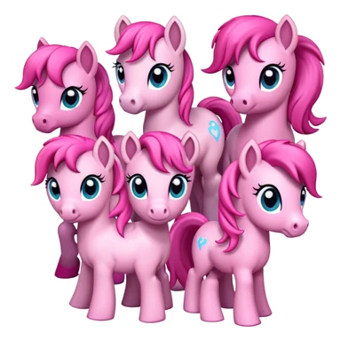 pink pony club sticker