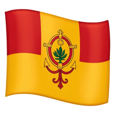 Emoji de la sicile drapeau sticker