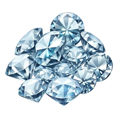 Slack of diamonds gems sticker